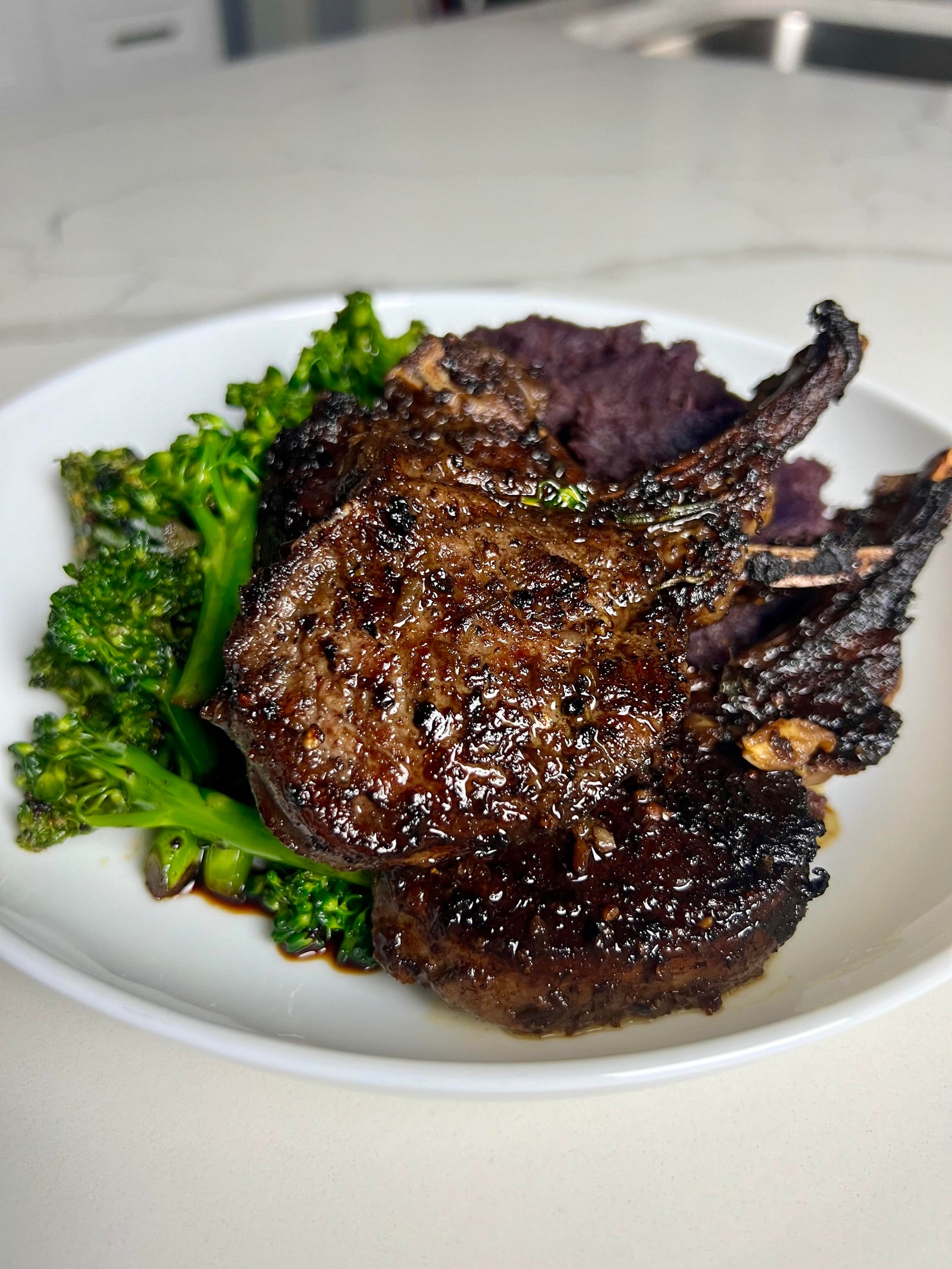 Herb-Jerk Lamb Rib Chops