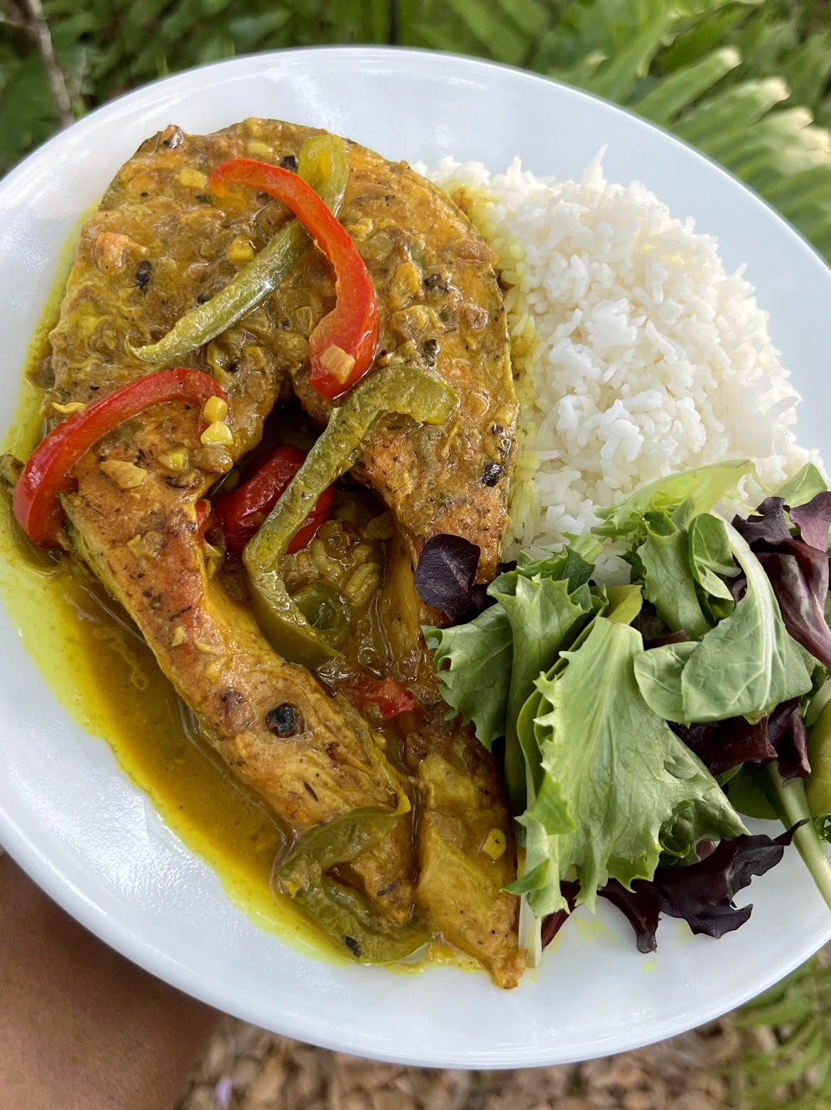 Coconut Curry Salmon