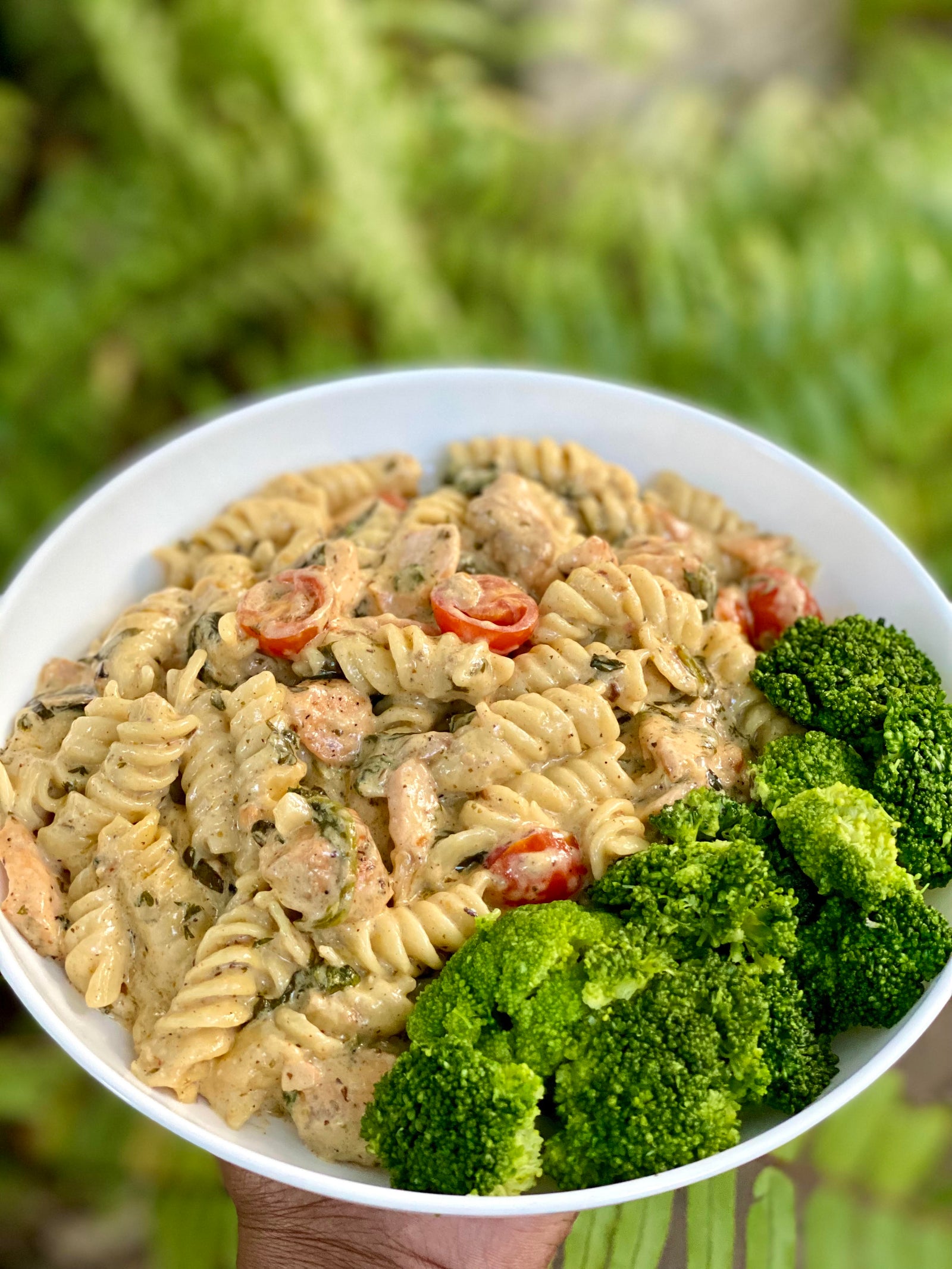 Creamy Tuscan Salmon Pasta