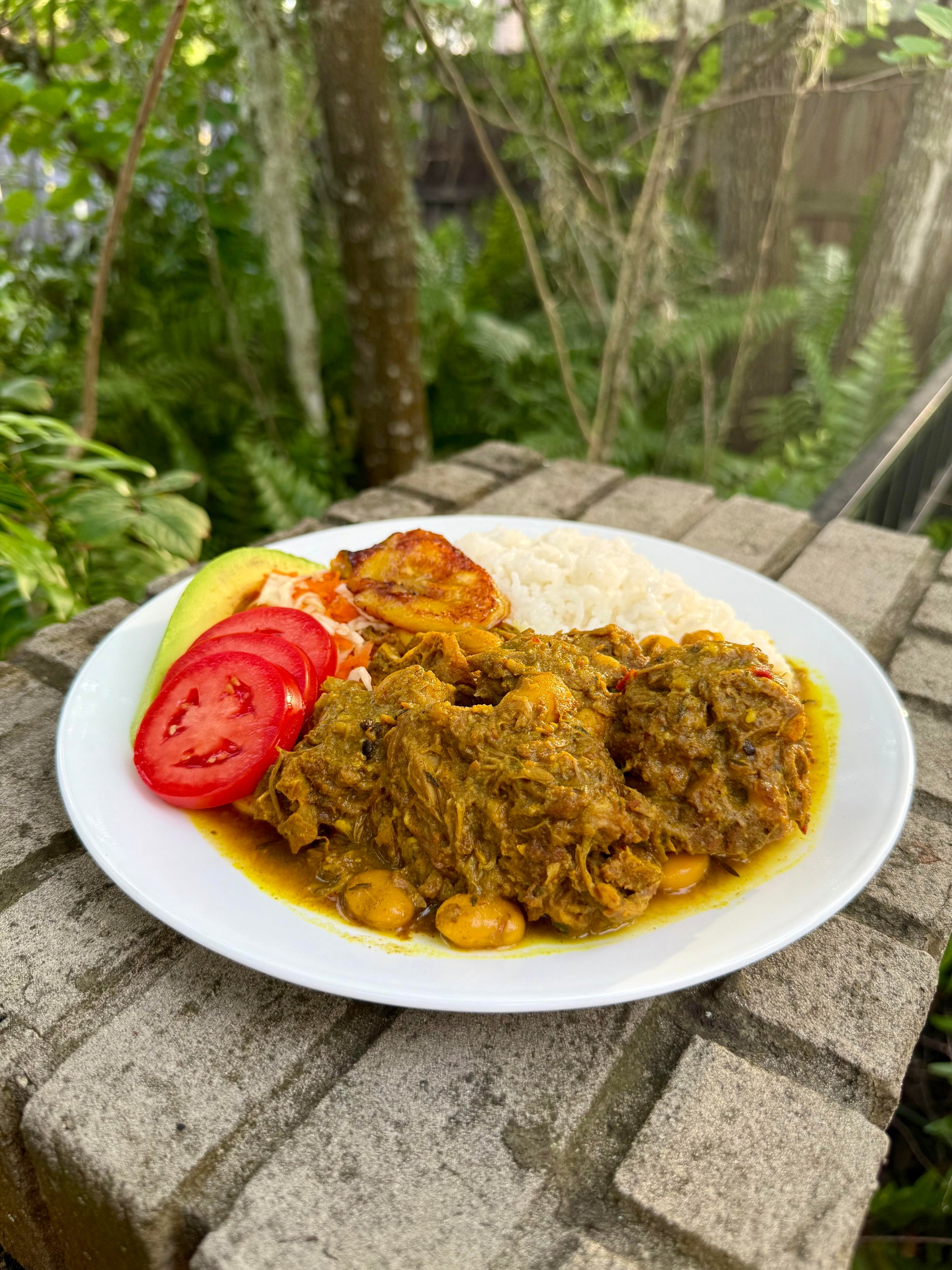 Curry Turkey Neck