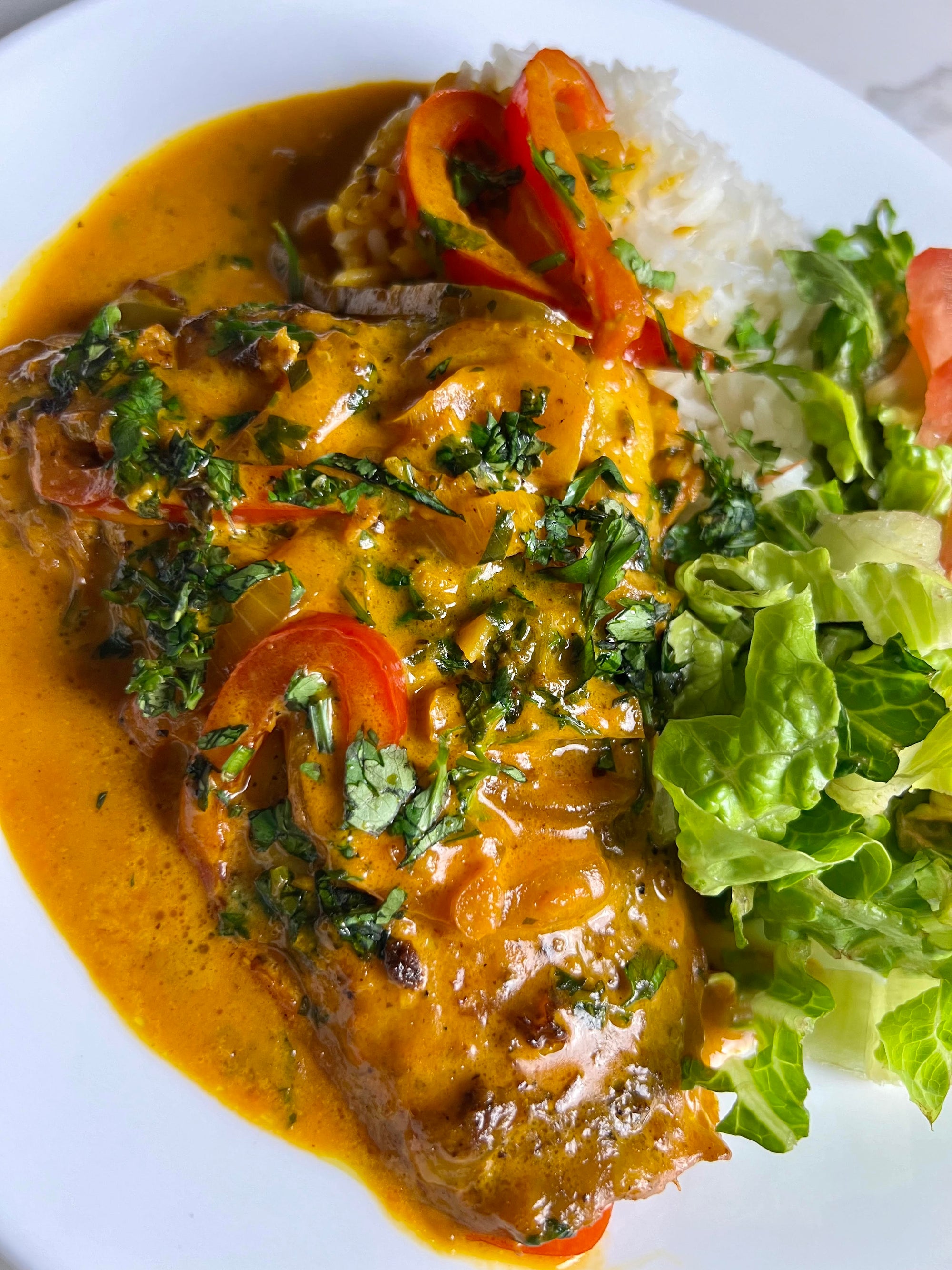 Fish in Coconut Sauce