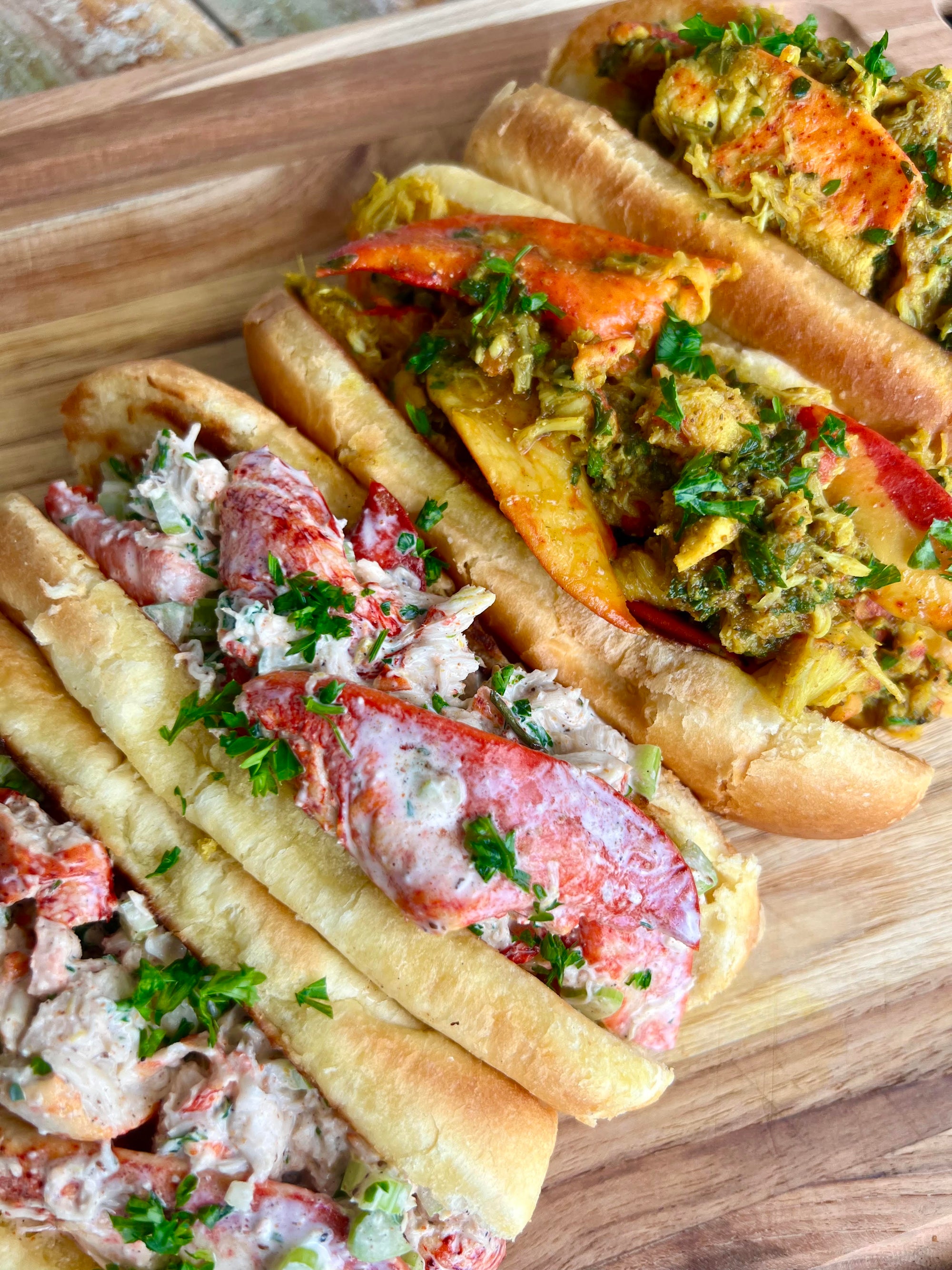 Lobster Rolls with a Jamaican Twist