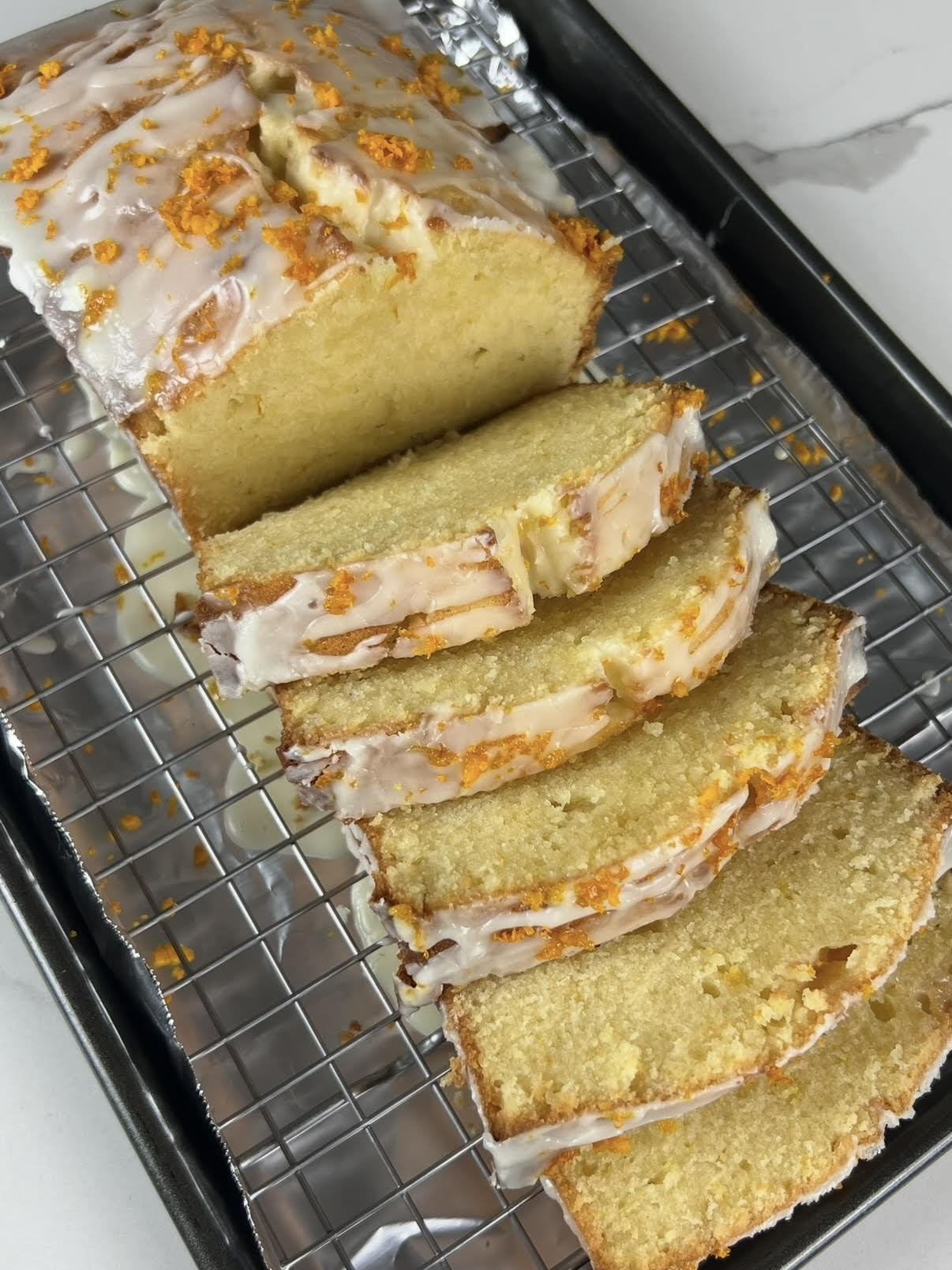 Orange Pound Cake