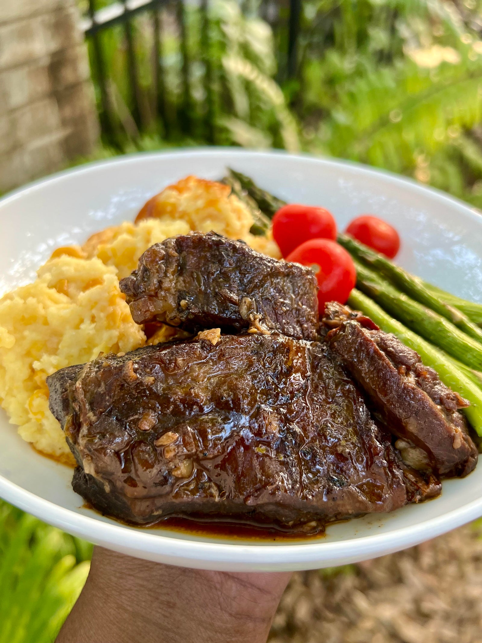 Red Wine Braised Beef Short Ribs