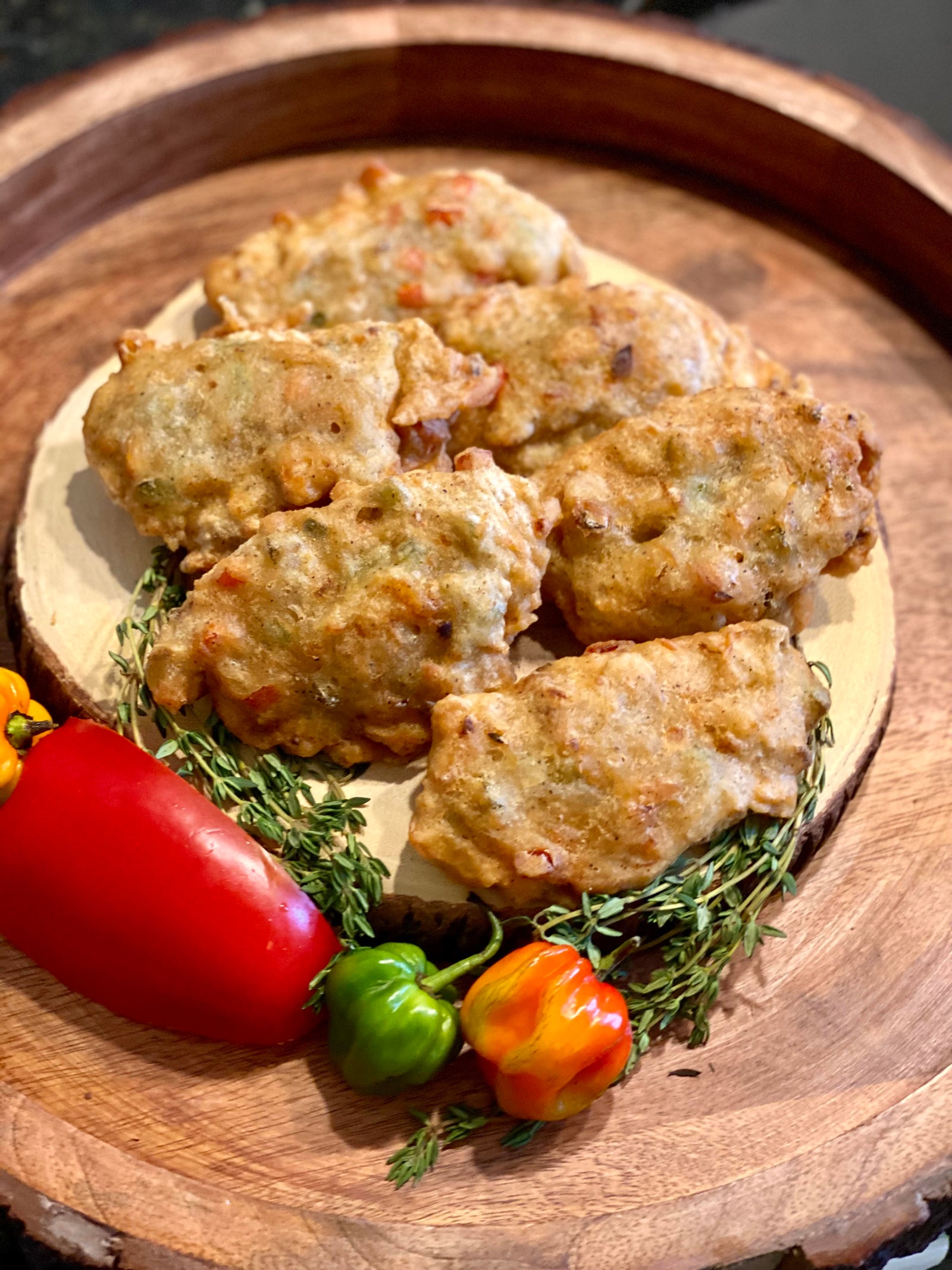 Saltfish Fritters