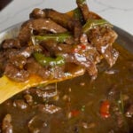 Jamaican-style pepper steak