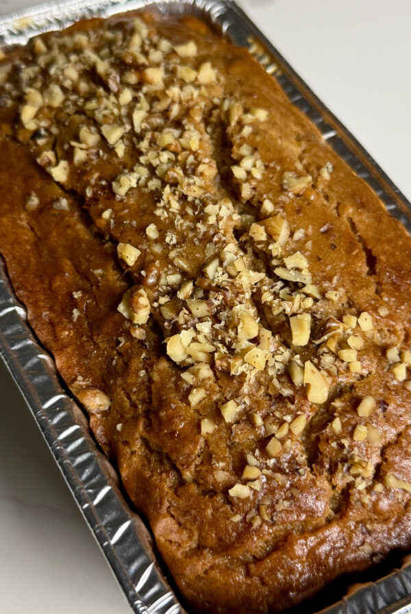 Finished Sweet Potato Plantain Bread