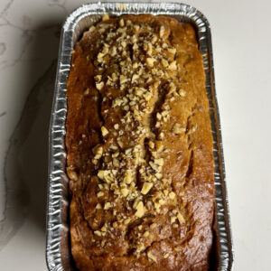 Sweet Potato Plantain Bread out of the oven